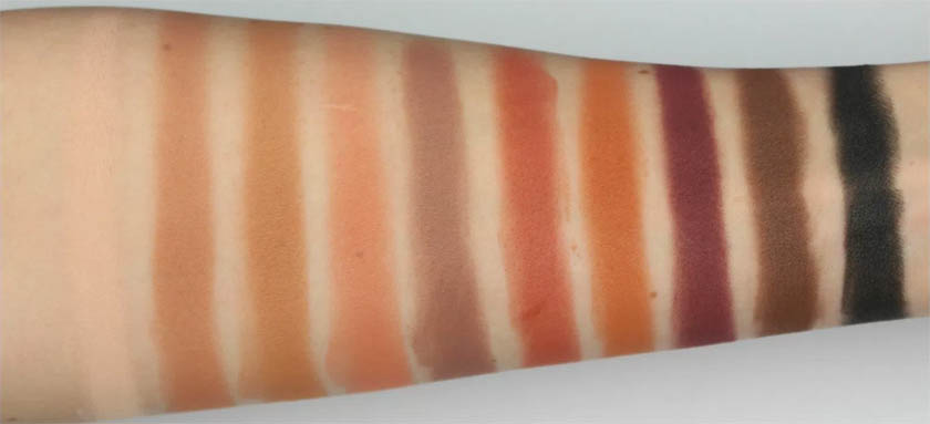 ELF Mad for Mattes 2 Eyeshadow Palette Swatches