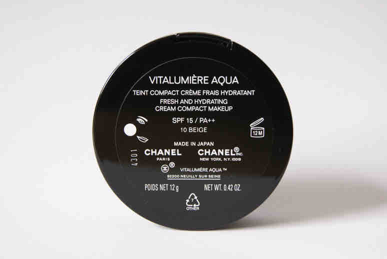Chanel Vitalumiere Aqua Compact mit SPF15 Chanel Vitalumiere Aqua Compact mit SPF15