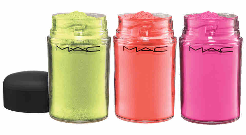 MAC Punk Couture Pigments Neon Collection Retro Matte 2014
