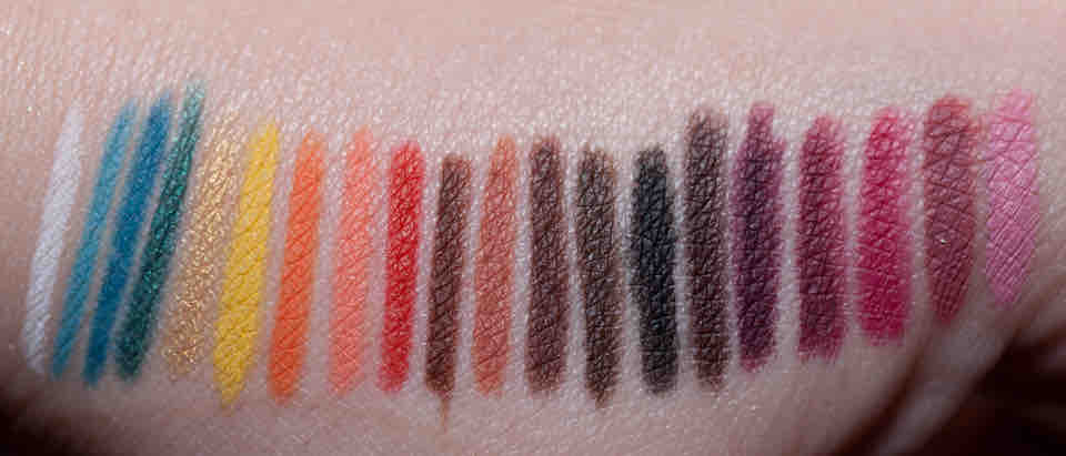 SLEEK Eau La la Liner Swatches - Flash