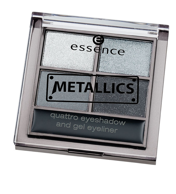 ESSENCE Metallics Trend Eyeshadow Quattro 02