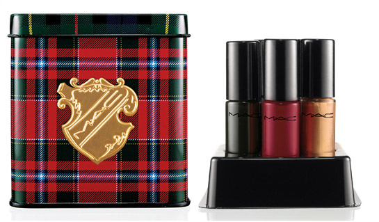MAC A Tartan Tale - Naughty Little Nail Laquers Mini Set MAC A Tartan Tale - Naughty Little Nail Laquers Mini Set