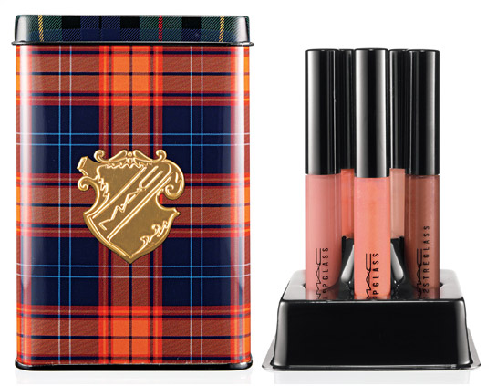 MAC A Tartan Tale - Sassy Coral Lassies Lipglass Mini Set MAC A Tartan Tale - Sassy Coral Lassies Lipglass Mini Set