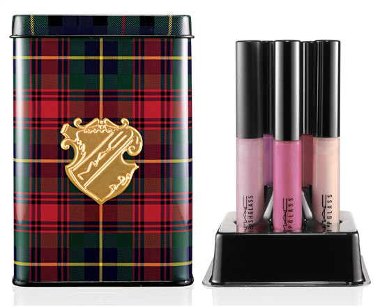 MAC A Tartan Tale - Sassy Pink Lassies Lipglass Mini Set MAC A Tartan Tale - Sassy Pink Lassies Lipglass Mini Set