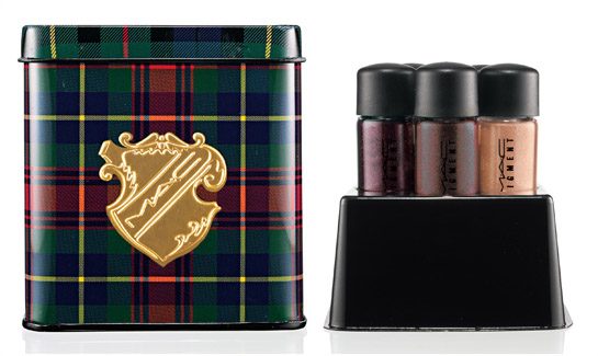 MAC A Tartan Tale - Smokey Thrillseekers Pigments Glitter Mini Set MAC A Tartan Tale - Smokey Thrillseekers Pigments Glitter Mini Set