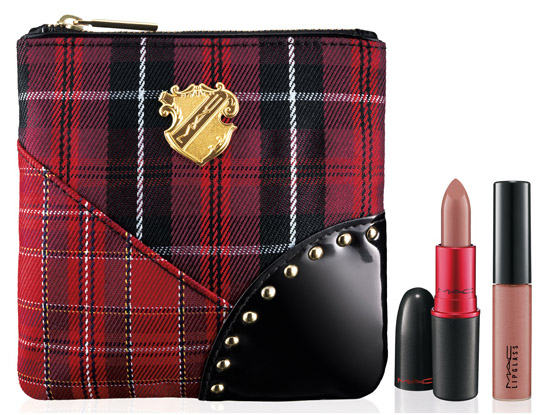 MAC A Tartan Tale - Viva Glam Tis Noble to Give Lip Bag MAC A Tartan Tale - Viva Glam Tis Noble to Give Lip Bag