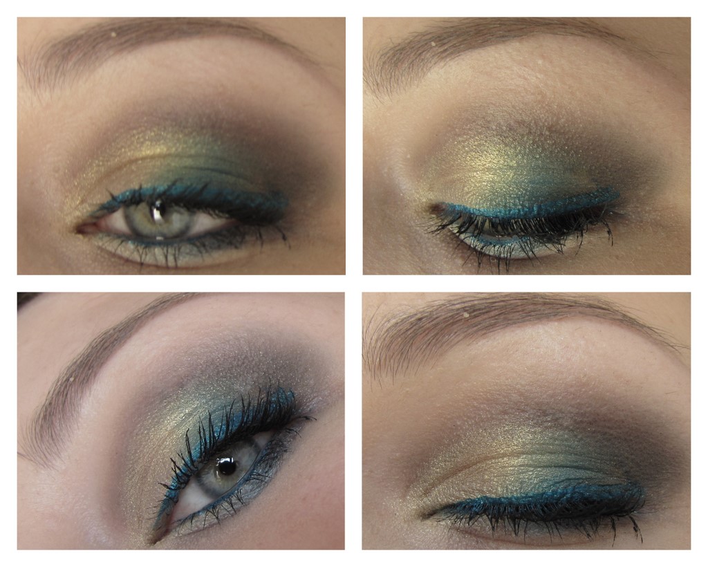 Bee Luscious Garden Girl Palette Look 3 - Close Up Bee Luscious Garden Girl Palette Look 3 - Close Up