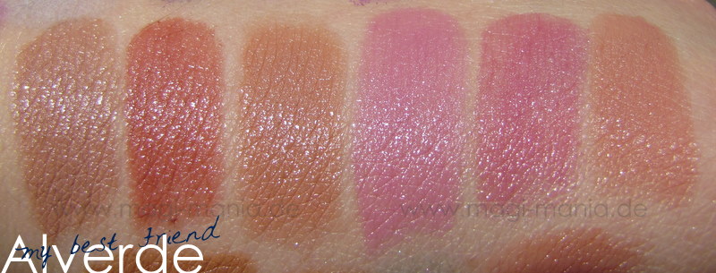ALVERDE MY BEST FRIEND Lipsticks (Kunstlicht)