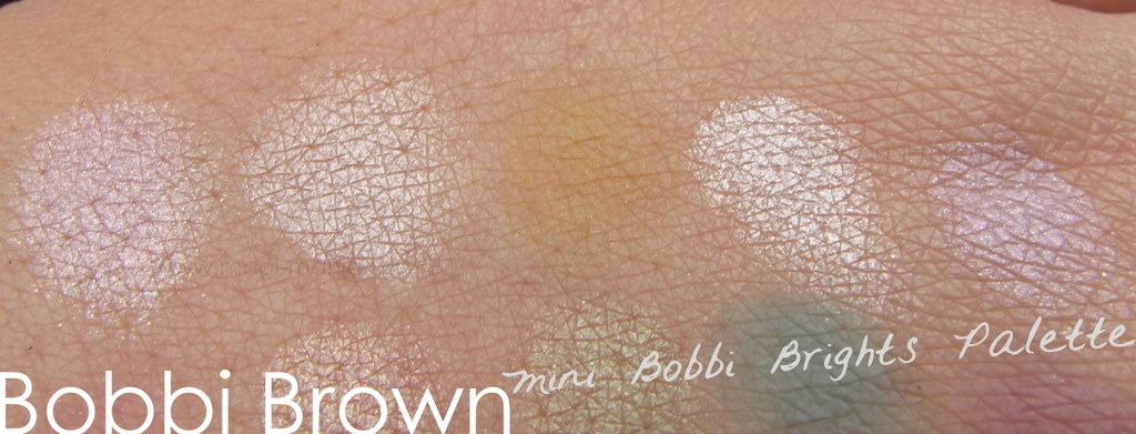 BOBBI BROWN Mini Bobbi Brights Palette Swatches - Reihe 1 (Tageslicht) BOBBI BROWN Mini Bobbi Brights Palette Swatches - Reihe 1 (Tageslicht)