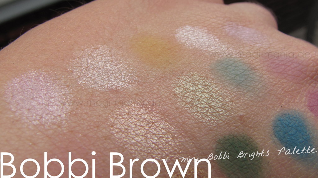 BOBBI BROWN Mini Bobbi Brights Palette Swatches  (Tageslicht) BOBBI BROWN Mini Bobbi Brights Palette Swatches  (Tageslicht)