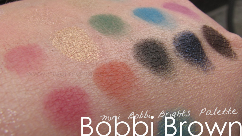 BOBBI BROWN Mini Bobbi Brights Palette Swatches  (Tageslicht) BOBBI BROWN Mini Bobbi Brights Palette Swatches  (Tageslicht)