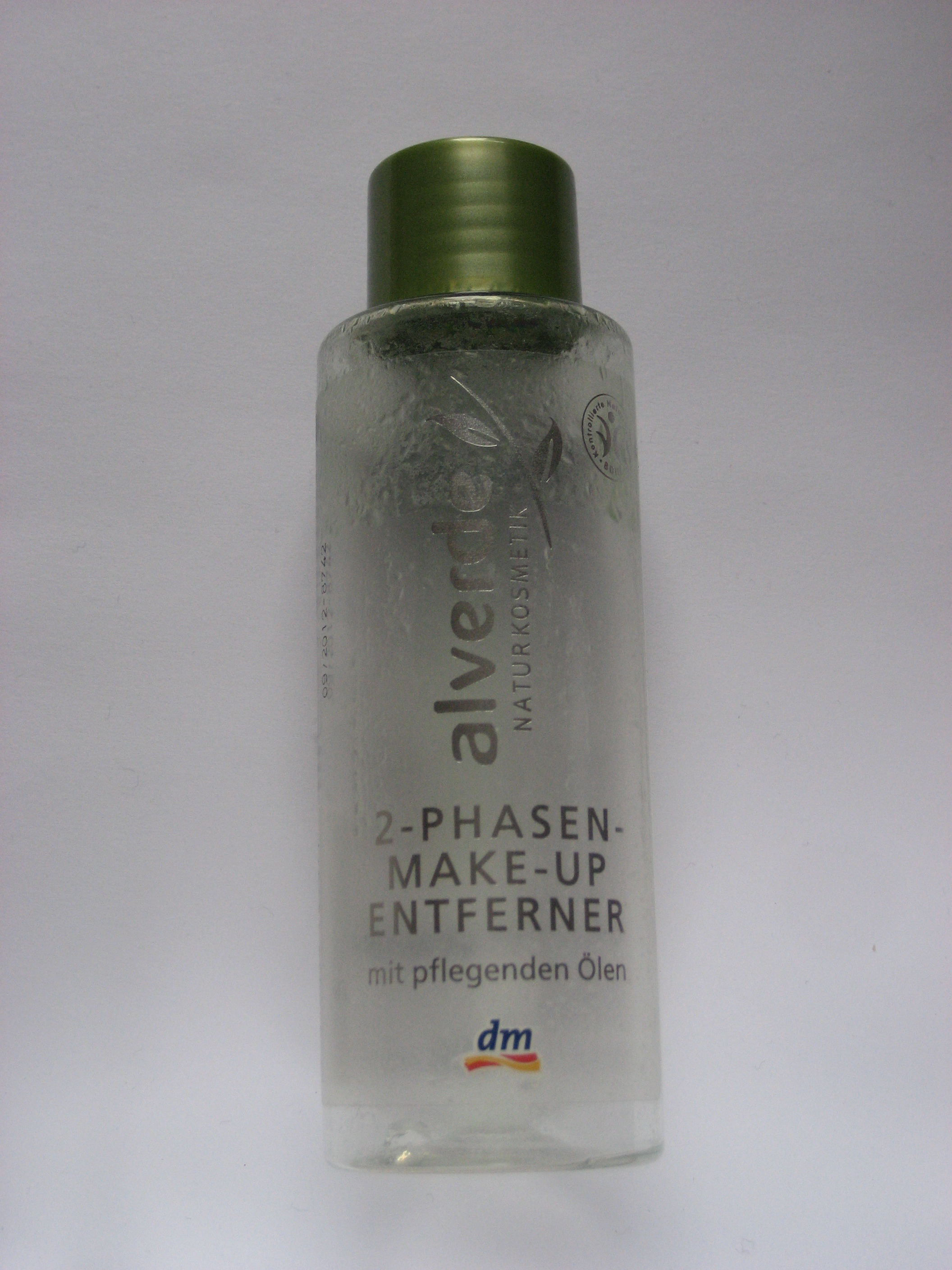 alverde: 2-Phasen-Make-up Entferner Platz 4: alverde: 2-Phasen-Make-up Entferner
