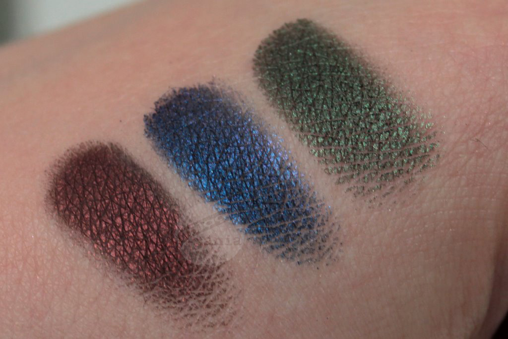 MAC Semi-Precious Mineralize Eyeshadow Swatches