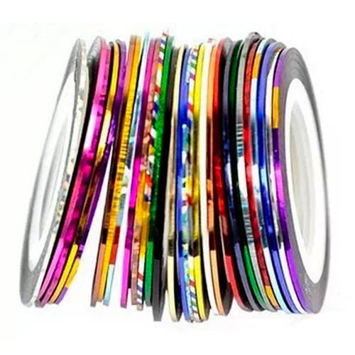 Striping Tape Nail Design Nagellack