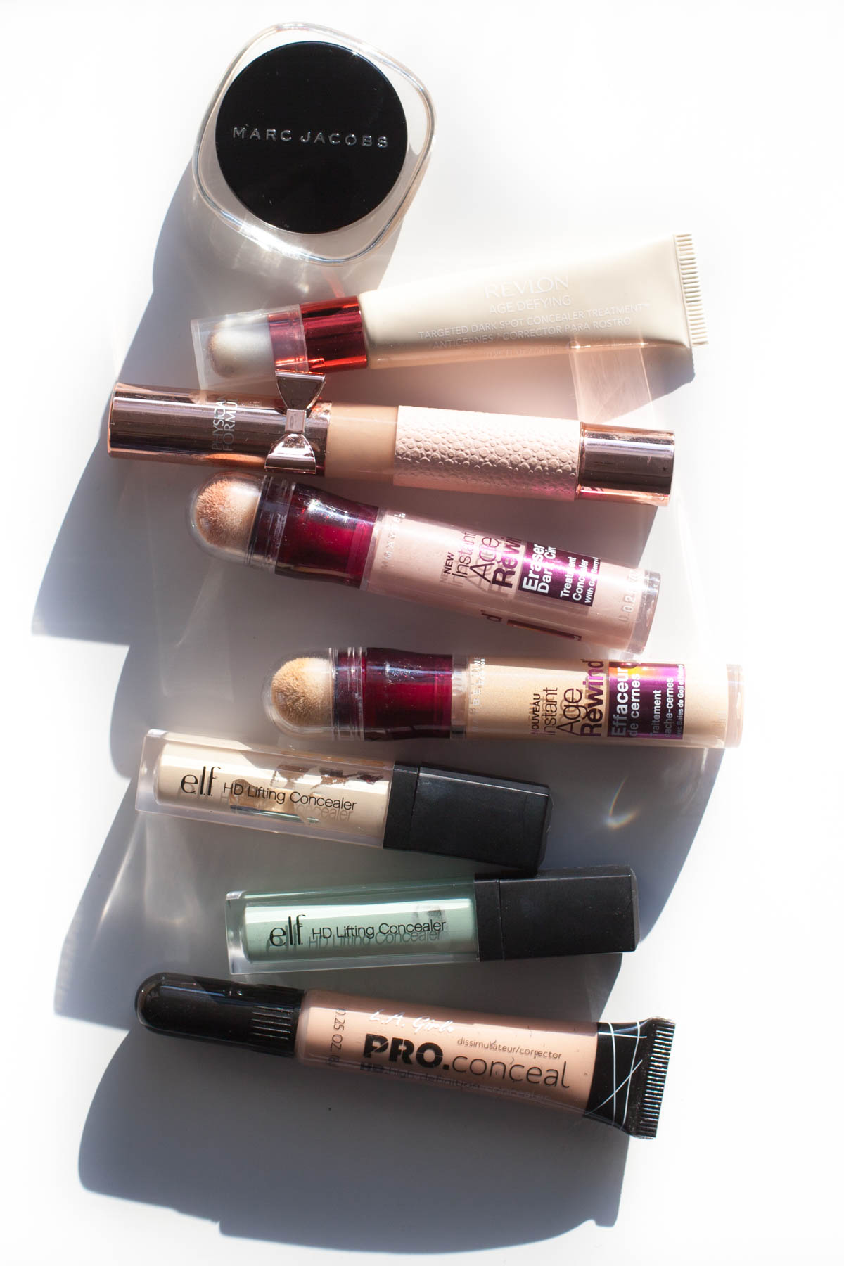 Concealer USA Kanada Marc Jacobs elf Revlon Maybelline LA Girl