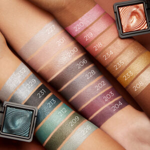KIKO Water Eyeshadow Swatches Shades Colors Nuancen Farben