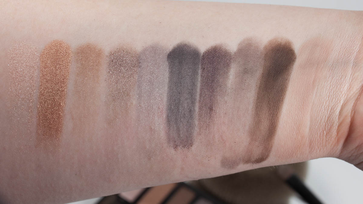 URBAN DECAY Naked Smoky Eyeshadow Palette 3 Striche auf Base