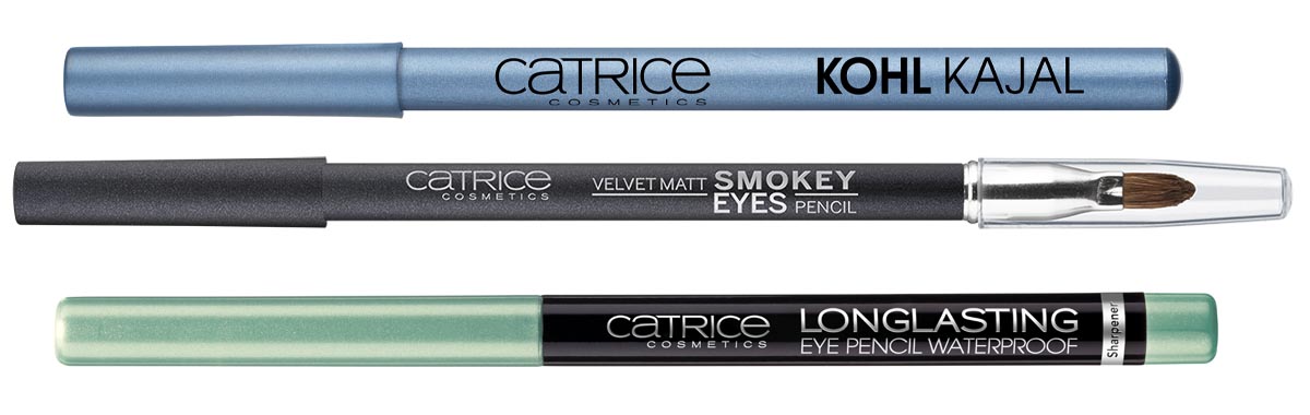 CATRICE Kohl Kajal 220 Grey-Z | CATRICE Velvet Matt Smokey Eyes Pencil 040 Steel The Show