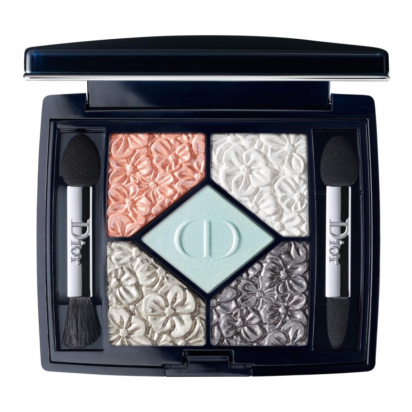 DIOR Glowing Gardens 5 Couleurs Eyeshadow Palette Blue Garden