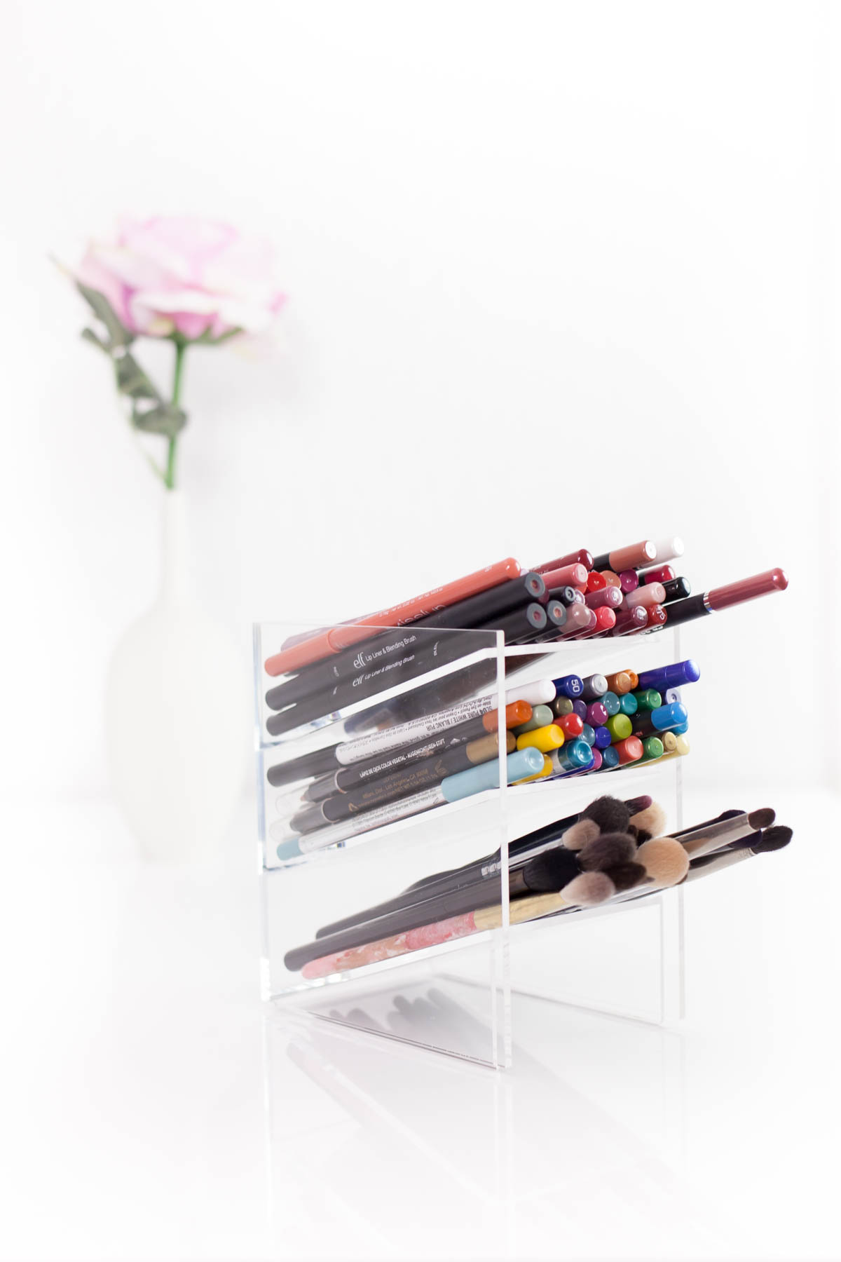 MUJI Acryl Ablage Stifte Beauty Storage Makeup Aufbewahrung
