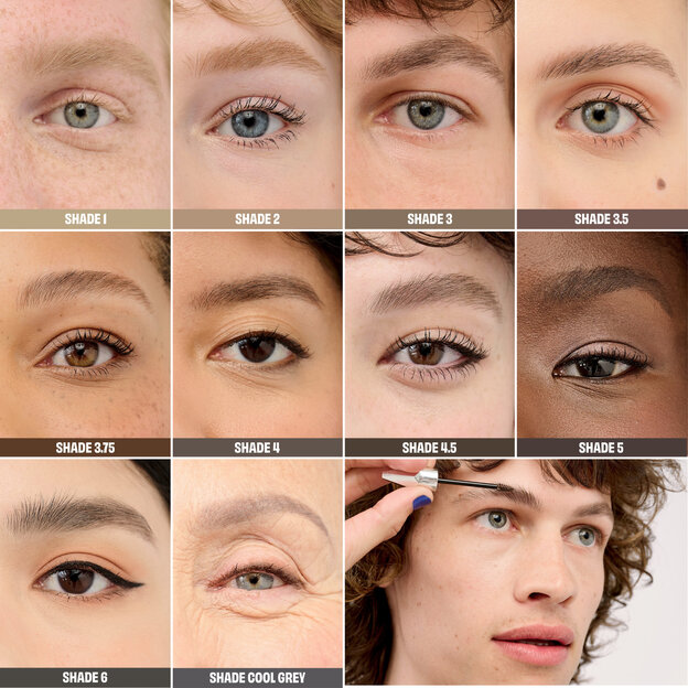 BENEFIT Gimme Brow Tinted Gel Fibers Fillter Shades Colors Farben