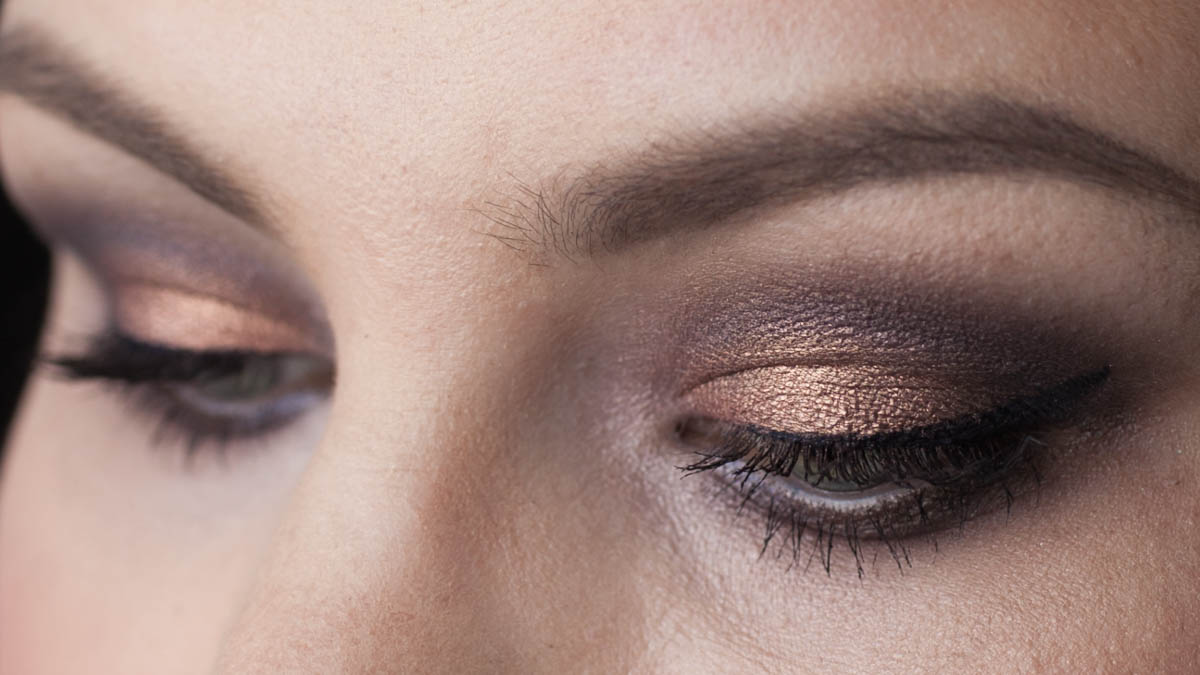 MAKEUP MAC Navy Times Nine ARDENCY INN Rose Gold Eyes-10