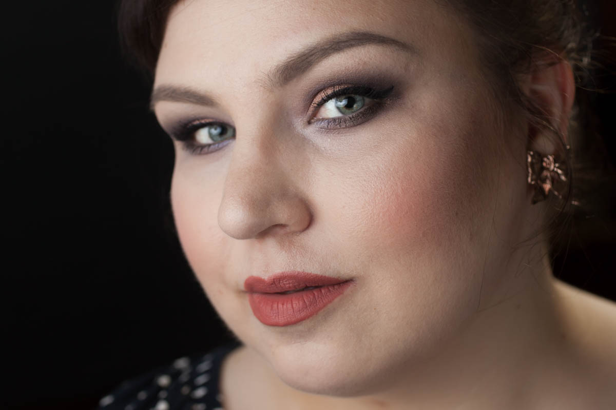 MAKEUP MAC Navy Times Nine ARDENCY INN Rose Gold Eyes-8