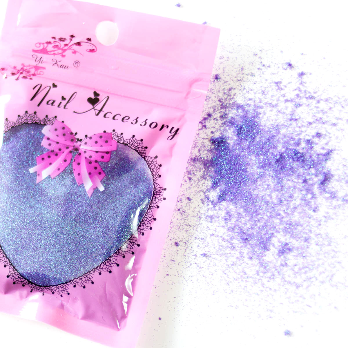 Mermaid Nails Glitter Duochrome Multichrome Glitzer Tutorial Anleitung Meerjungfrauennaegel-10