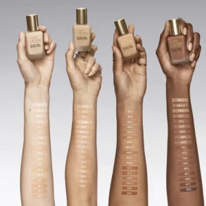 ESTEE LAUDER Double Wear Stay-in-Place Foundation Swatches Colors Nuancen