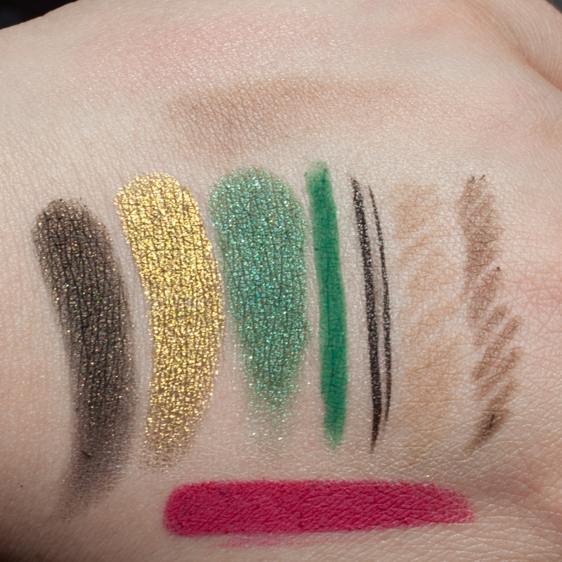COLOURPOP Telepathy Empire Plaid Makeup Poppin Matte X Lippie Swatches