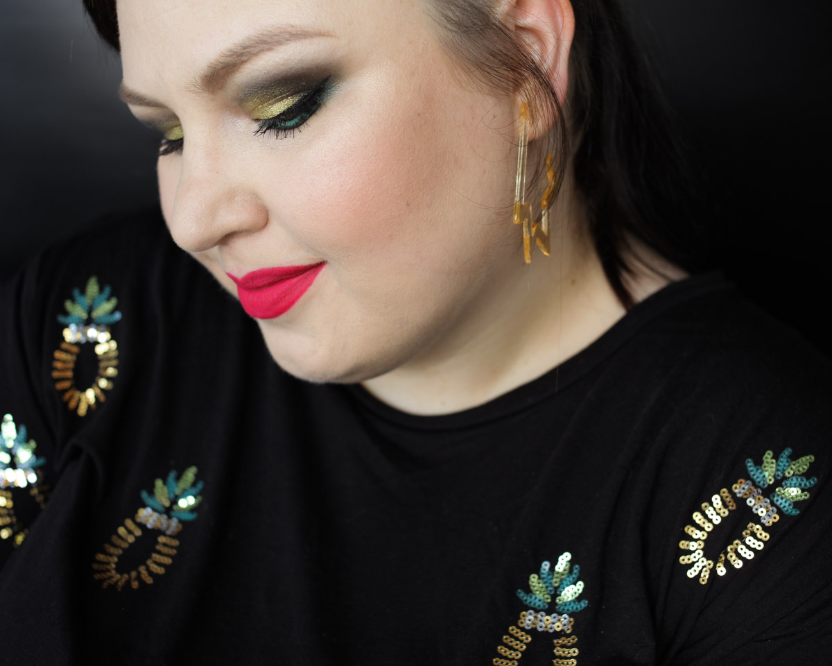 COLOURPOP Telepathy Empire Plaid Super Shock Shadow Poppin Lippie Stix Matte Look-4