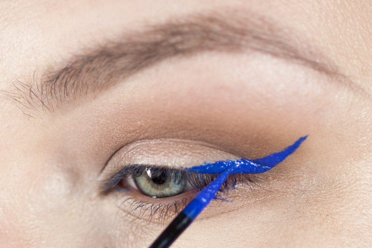 Perfekter Lidstrich: der Wing-Winkel