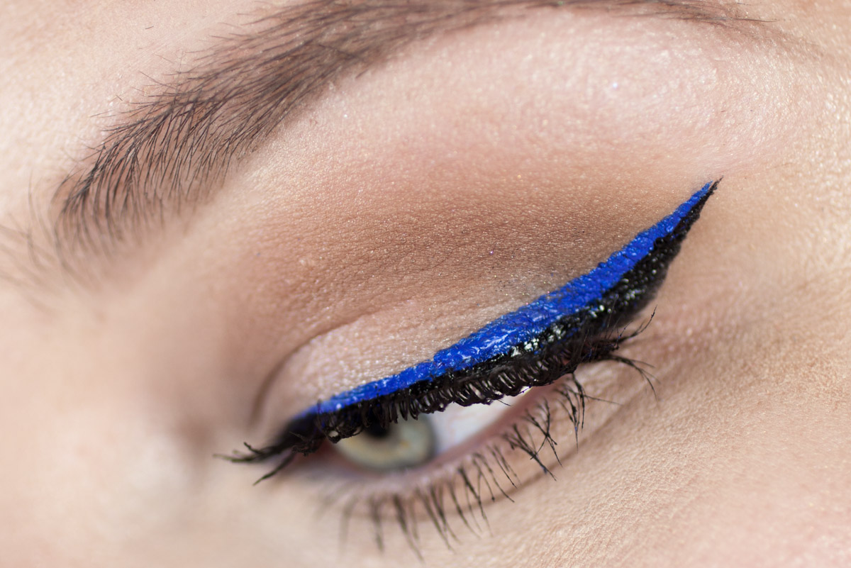 Doppelter Eyeliner