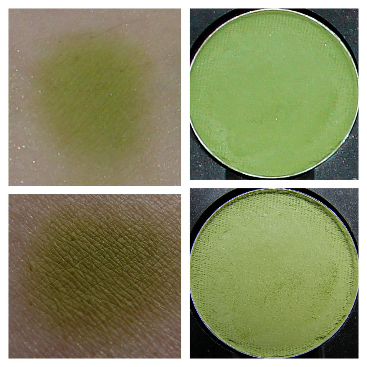 MAC Lime Eyeshadow Swatch