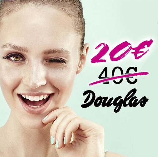 40€ DOUGLAS Online Gutschein