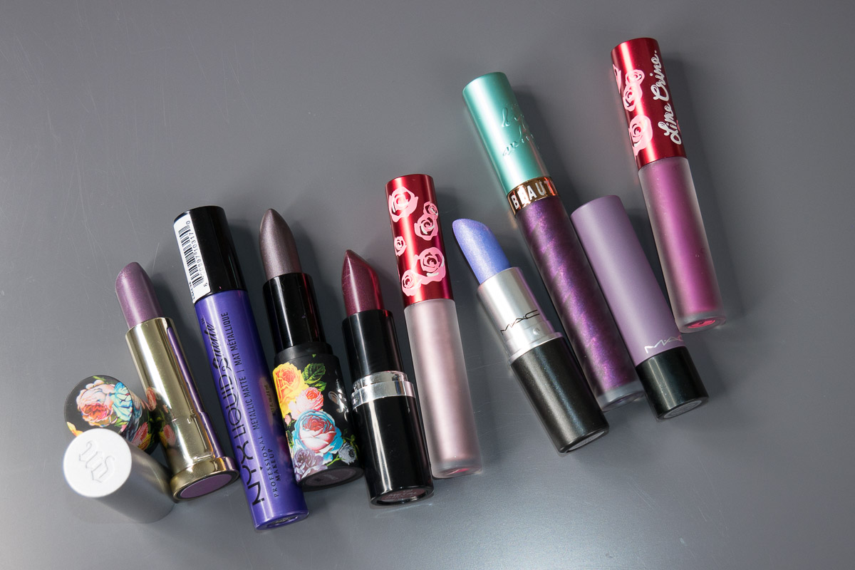 Metallic Purple Lipstick Fall 2017