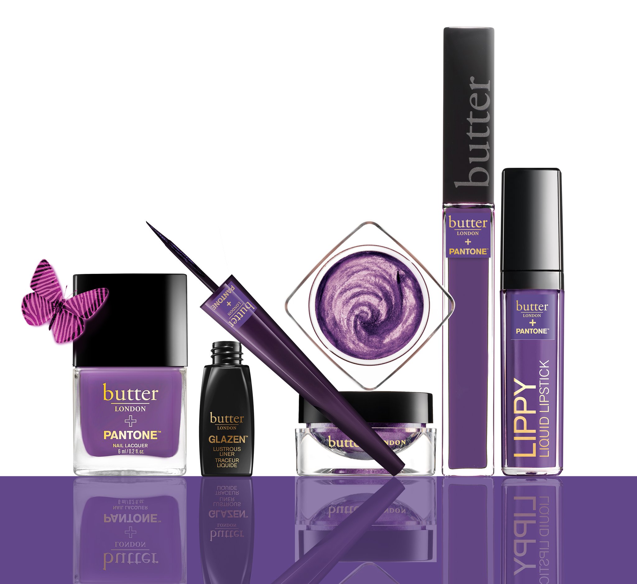 BUTTER LONDON Pantone Ultra Violet Color of the Year 2018 Beauty Color Collection