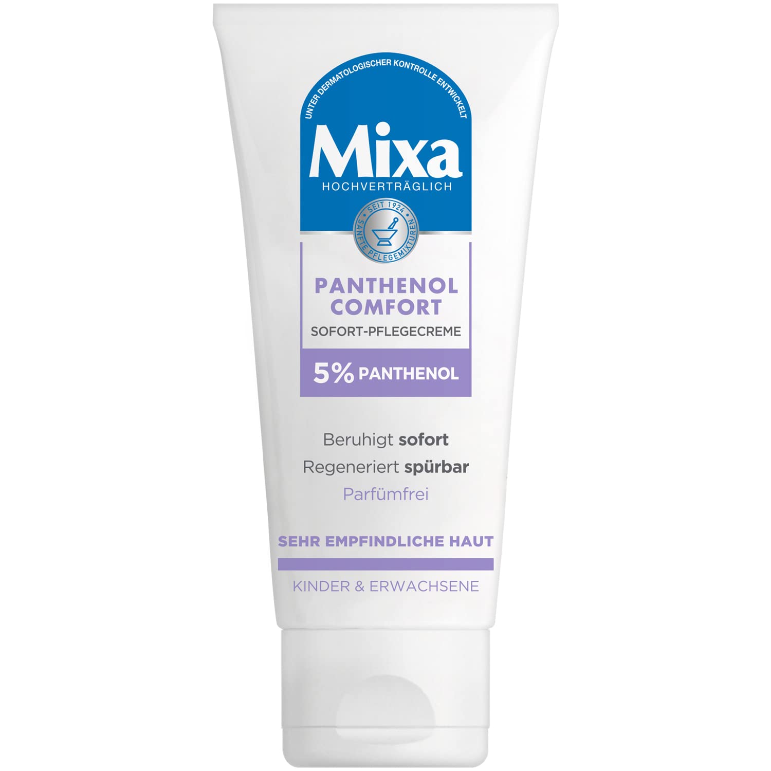MIXA Panthenol Comfort Sofort-Pflegecreme 5% Panthenol Vitamin B5 Mixa Cica