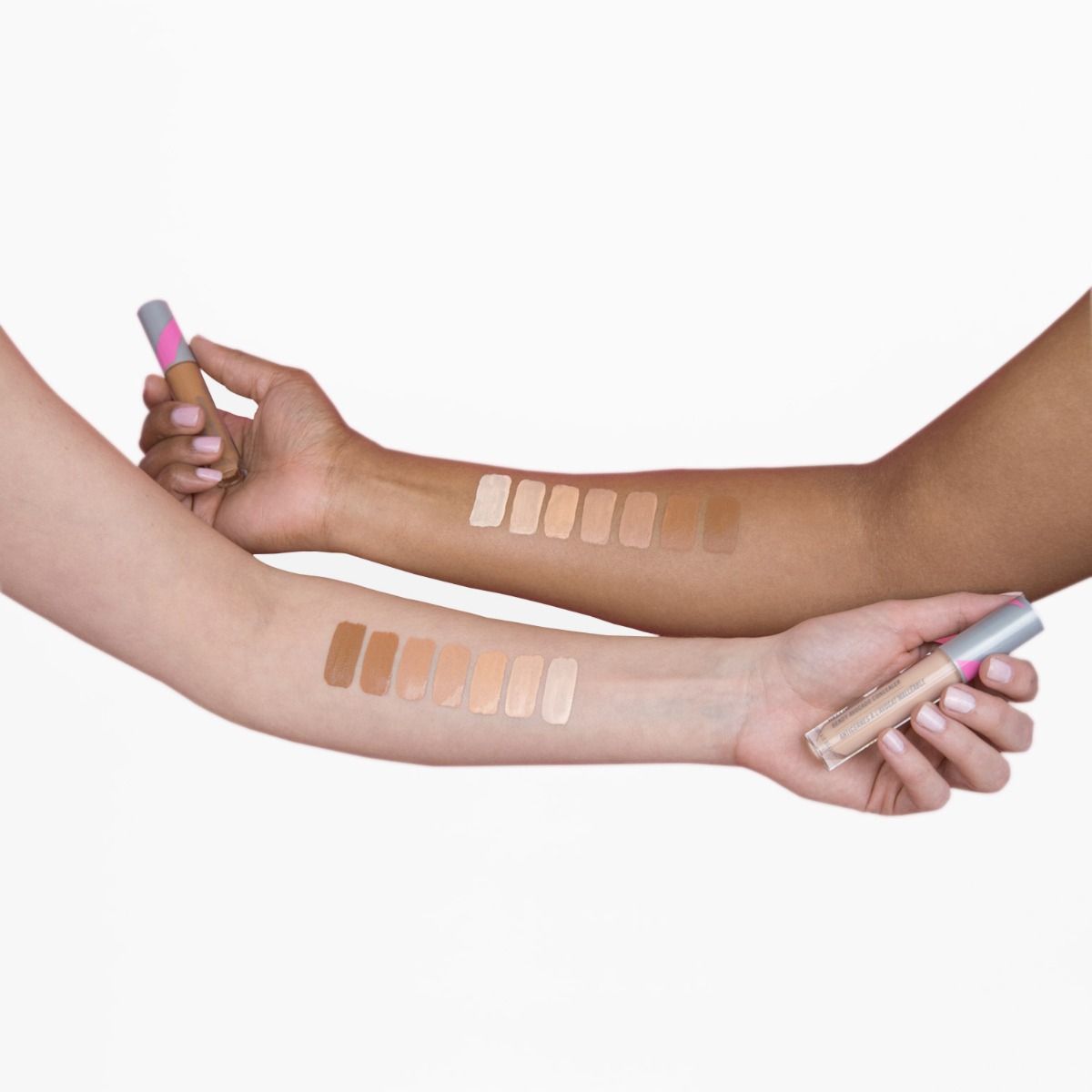 FIRST AID BEAUTY Hello FAB Bendy Avocado Concealer Swatches