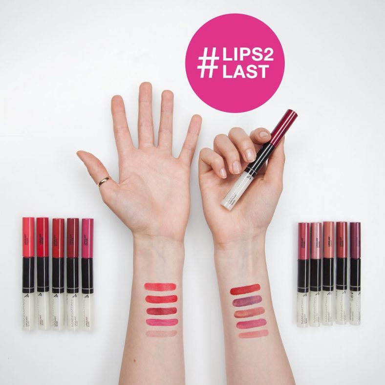 MANHATTAN Lips2Last Colour & Gloss Longlasting Liquid Lipstick