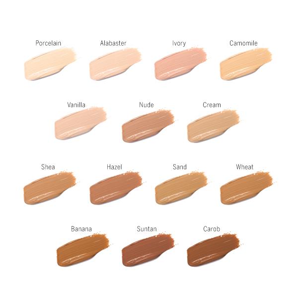 CHANTECAILLE Future Skin Foundation Shades Colors Nuancen Farbvergleich welche Farbe