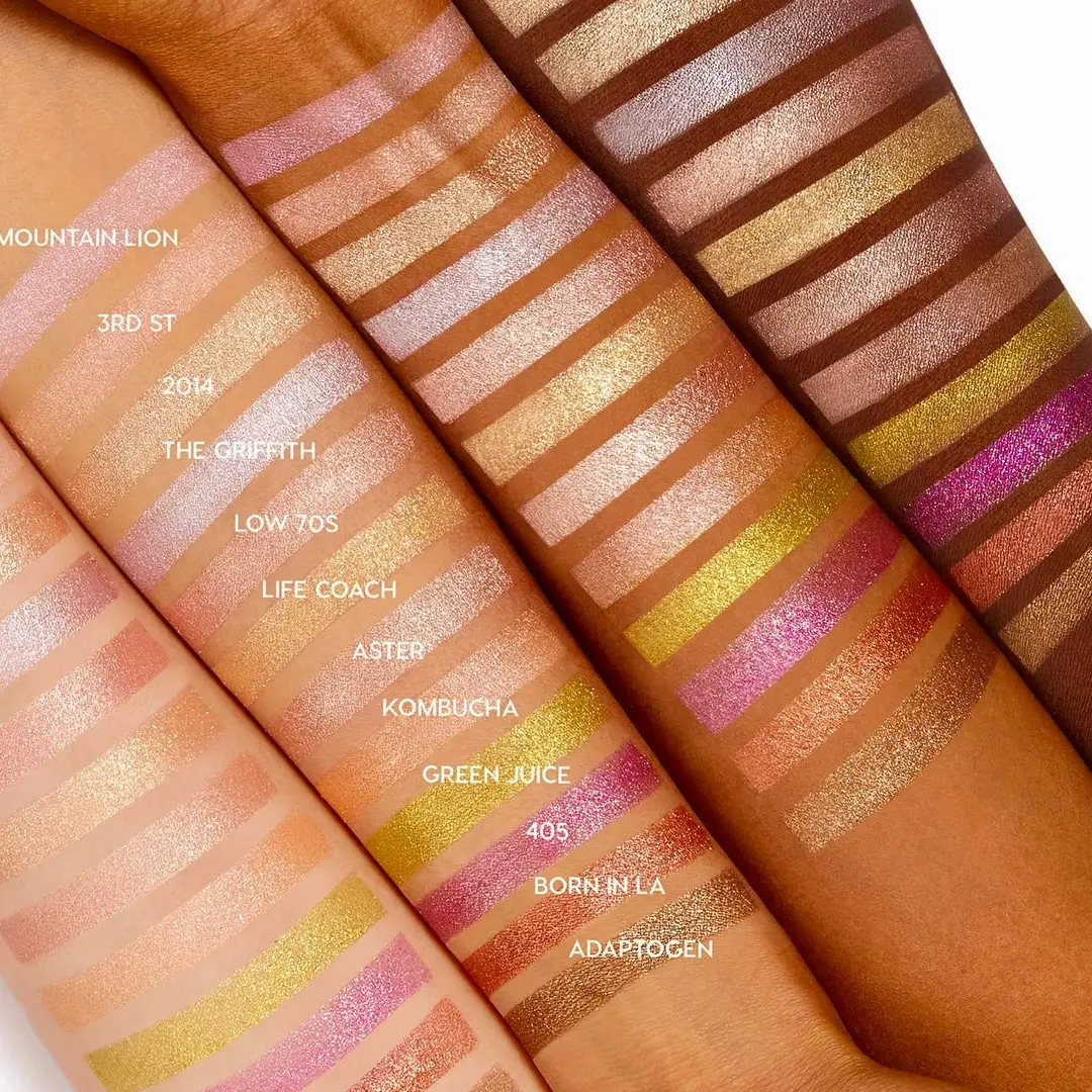 COLOURPOP Super Shock Shadow Eyeshadow Swatches Nudes