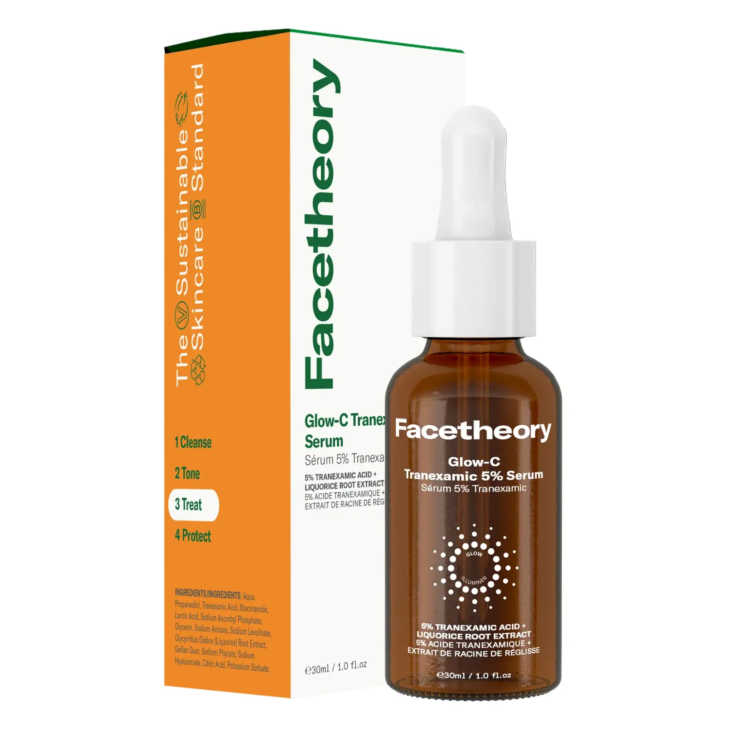 FACETHEORY Glow-C Tranexamic 5 Serum Pigmentflecken Anti-Aging Erfahrungen