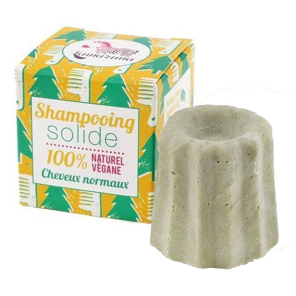 LAMAZUNA Festes Shampoo mit Weißtanne für normales Haar