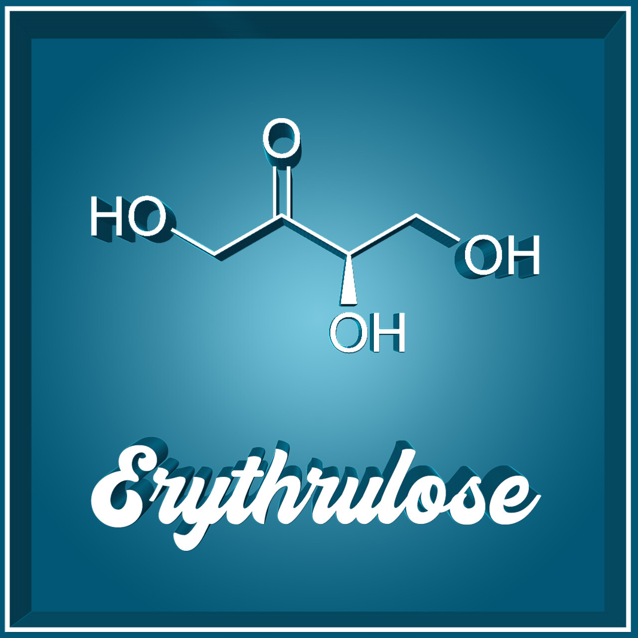 Erytrulose-Selbstbräuner-Selftanner-Molekül