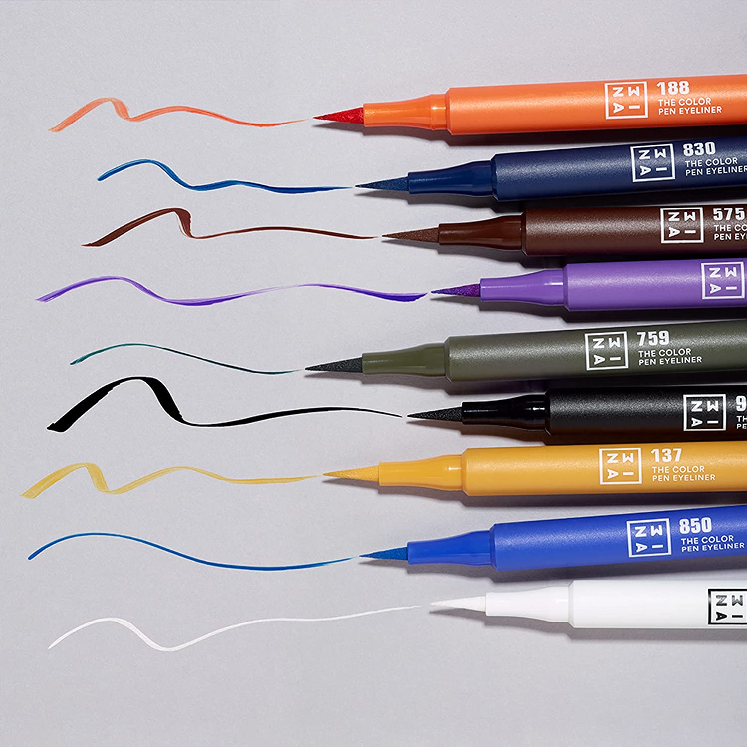 3INA The Color Pen Felt Tip Eyeliner Filzspitze bunter Lidstrich