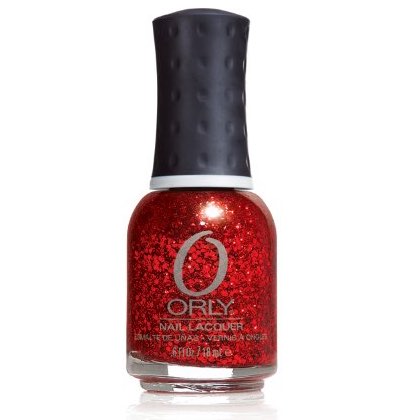 ORLY Rockets Red Glare Nail Polish red glitter
