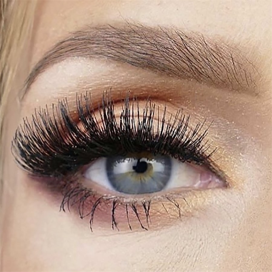 SWEED LASHES Pro Lashes Boo 3D Fake Faux falsche Wimpern Resultat