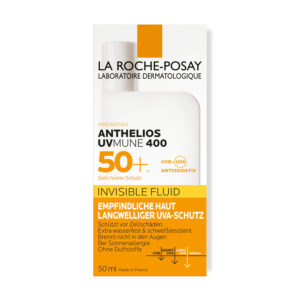 LA ROCHE POSAY Anthelios UVmune 400 Invisible Fluid SPF 50 HEV Packaging