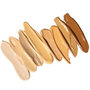 ERE PEREZ Oat Milk Foundation Swatches welche Farbe Shades Colors Nuancen